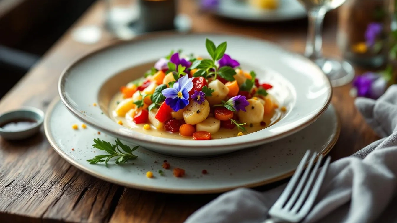 Chef-kok onthult hoe je elk gerecht er feestelijk uit laat zien