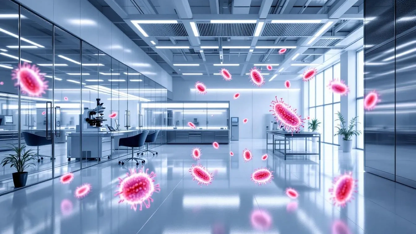 Waarom bacteriën zelfs in steriele kamers overleven