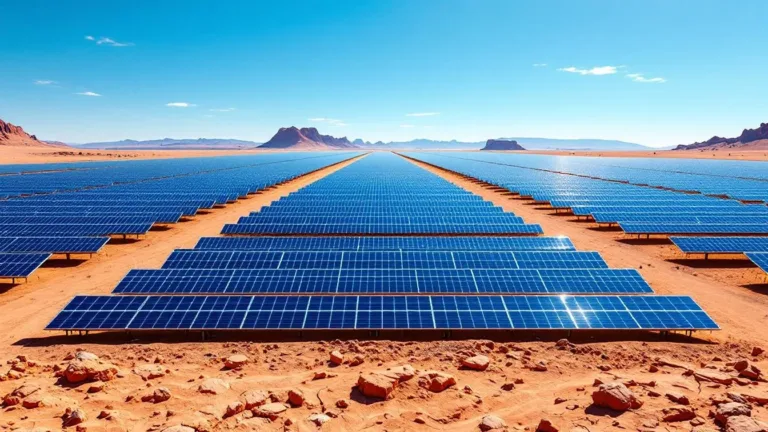 Waarom woestijnen vol zonnepanelen niet zo groen zijn als gedacht